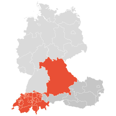 Schweiz und Bayern